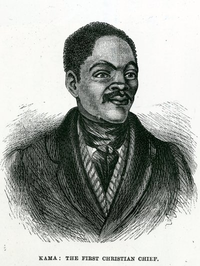 William Kama (1798-1875), The First Christian Chief by English School